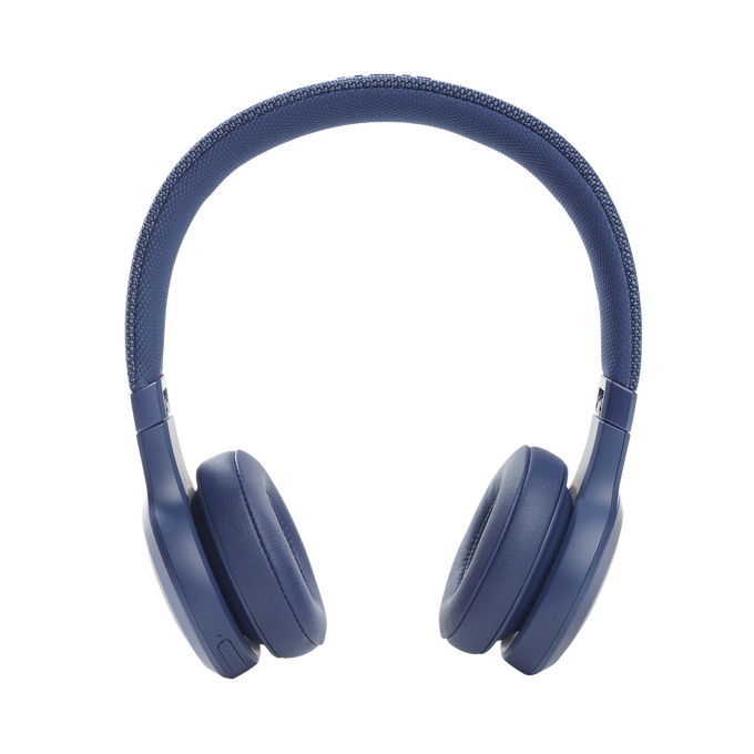 JBL Live 460NC - Blue - Wireless on-ear NC headphones - Front image number null